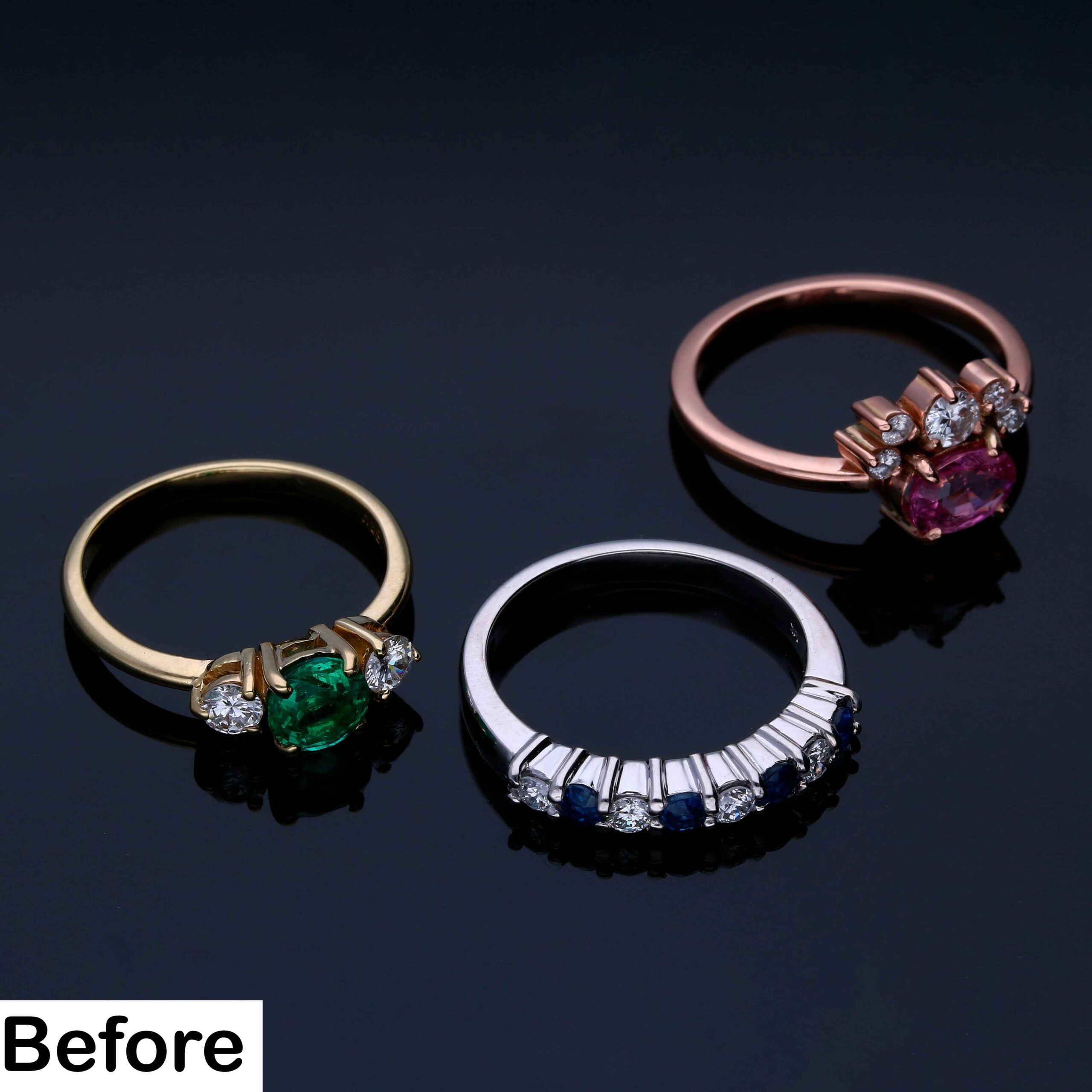 Jewelry Photo Retouching Service - Professional editing to enhance jewelry images.