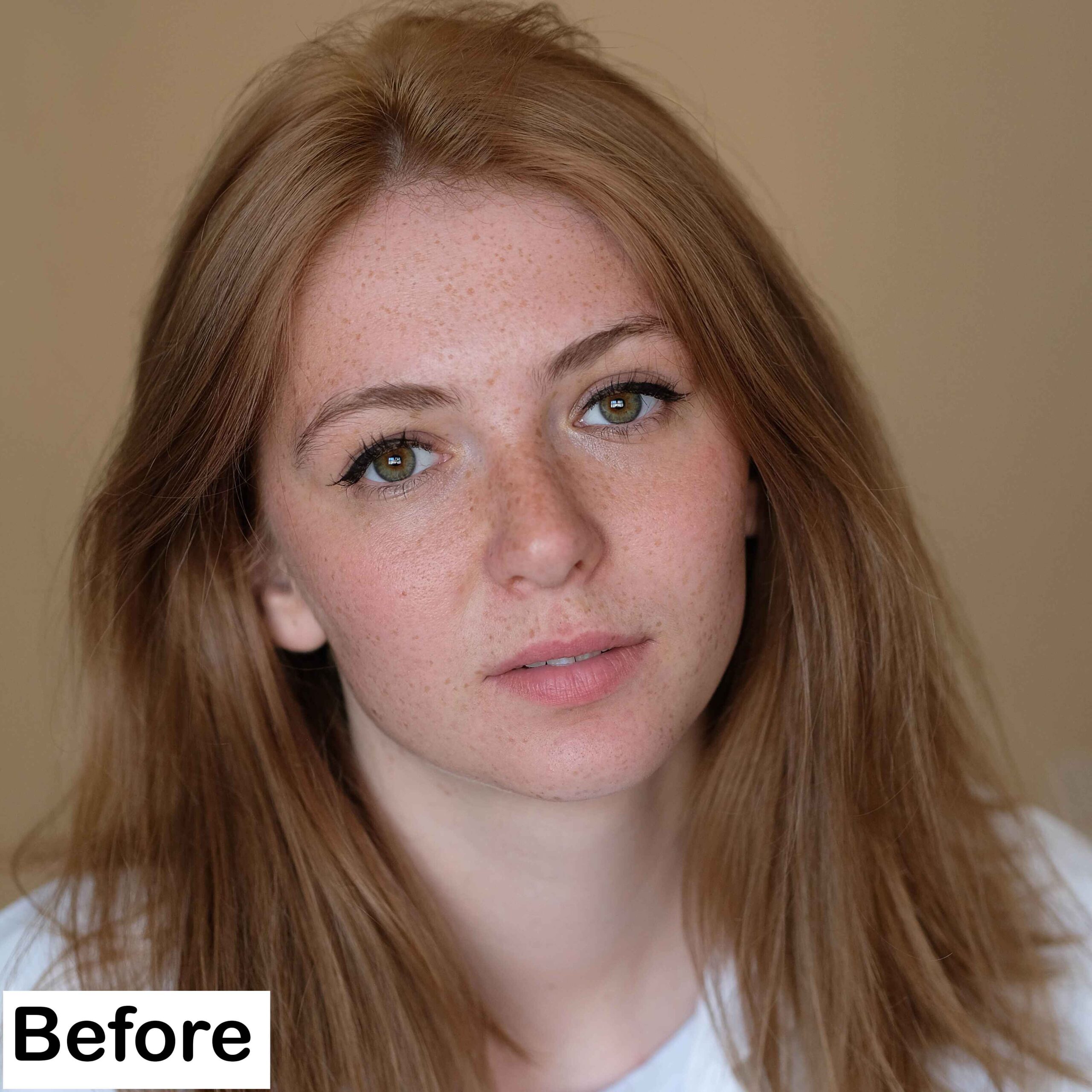 Example of advanced retouching, demonstrating high-end editing techniques for perfect image results.